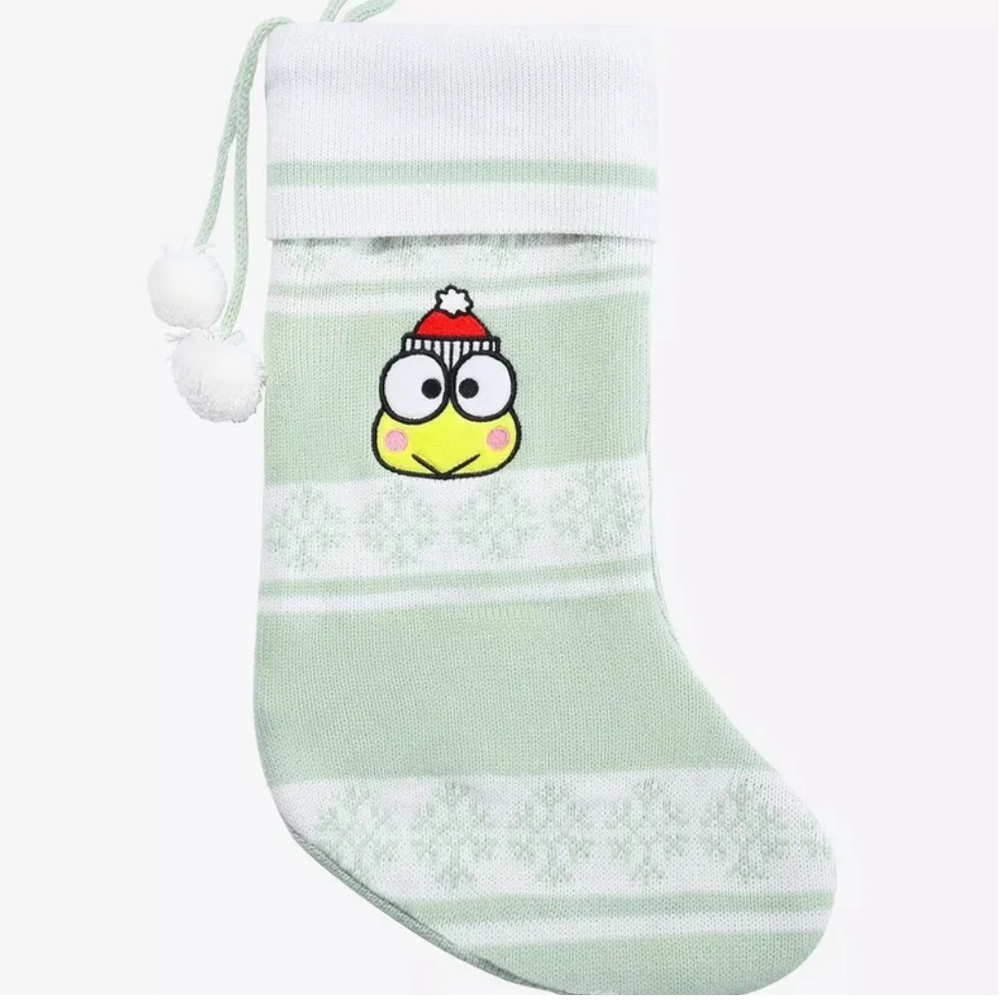 Hello Kitty Holiday Keroppi Stocking 2024